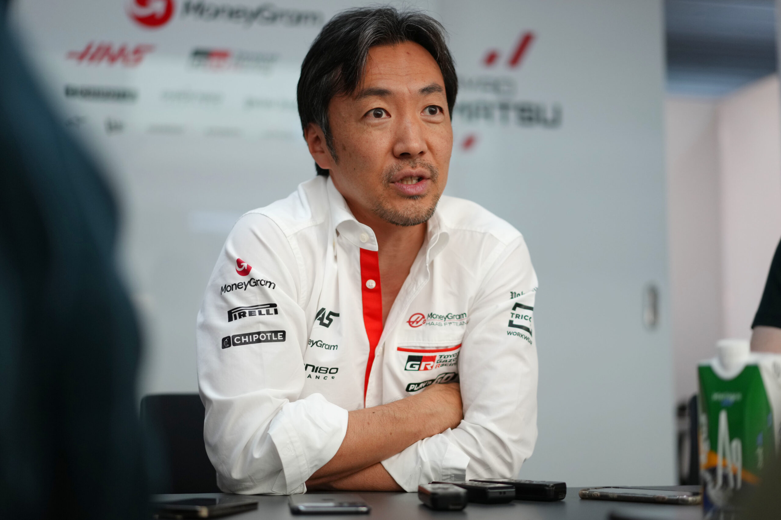 MoneyGram Haas F1 team principal Ayao Komatsu