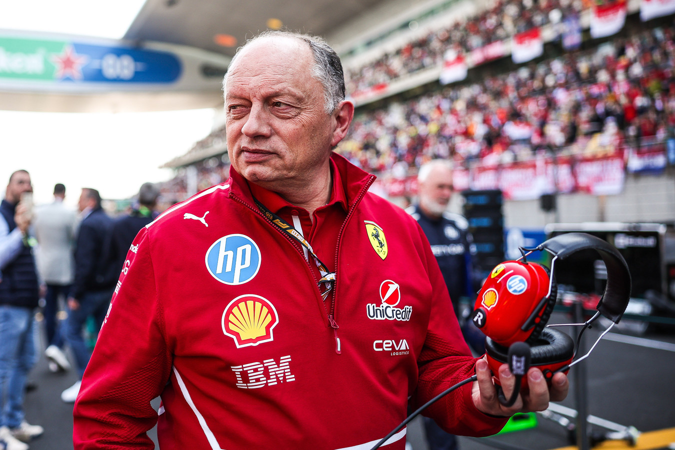 Ferrari team principal Fred Vasseur has addressed Charles Leclerc's surprising pace and Lewis Hamilton's sudden drop in performance at the Chinese GP last Sunday