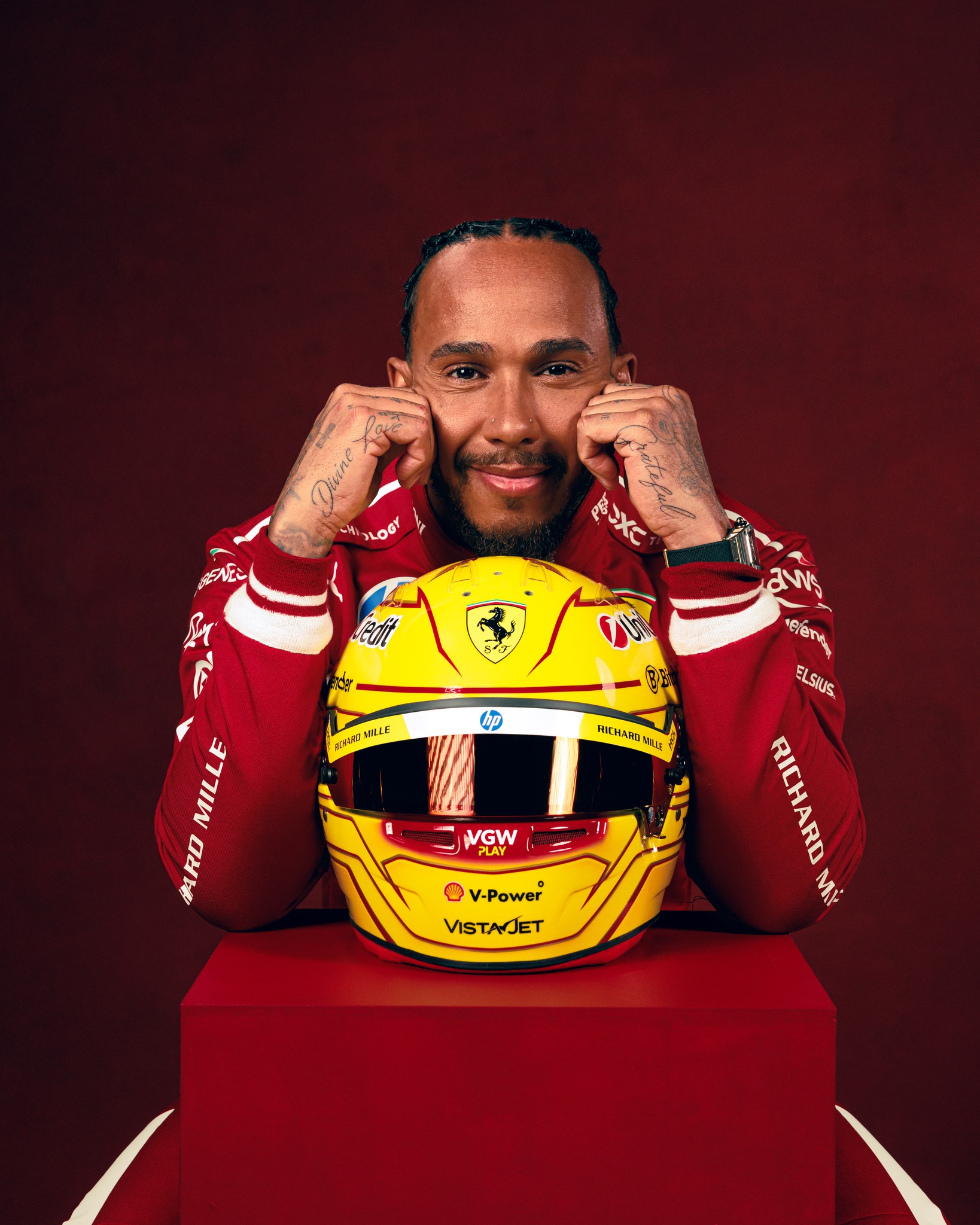 Hamilton has talked about the excitement he felt when Vasseur contacted him and his decision to sign with Ferrari F1