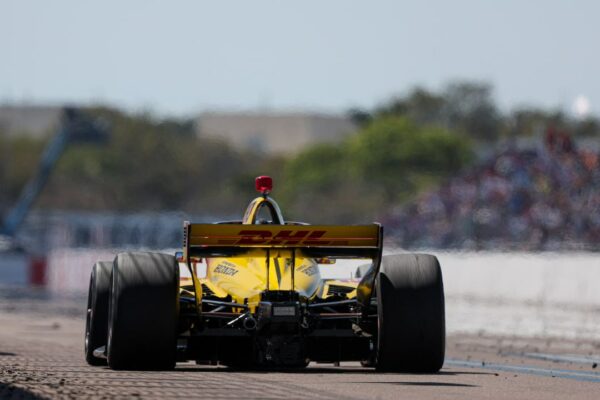 Alex Palou's yellow No. 10 car at St. Petersburg