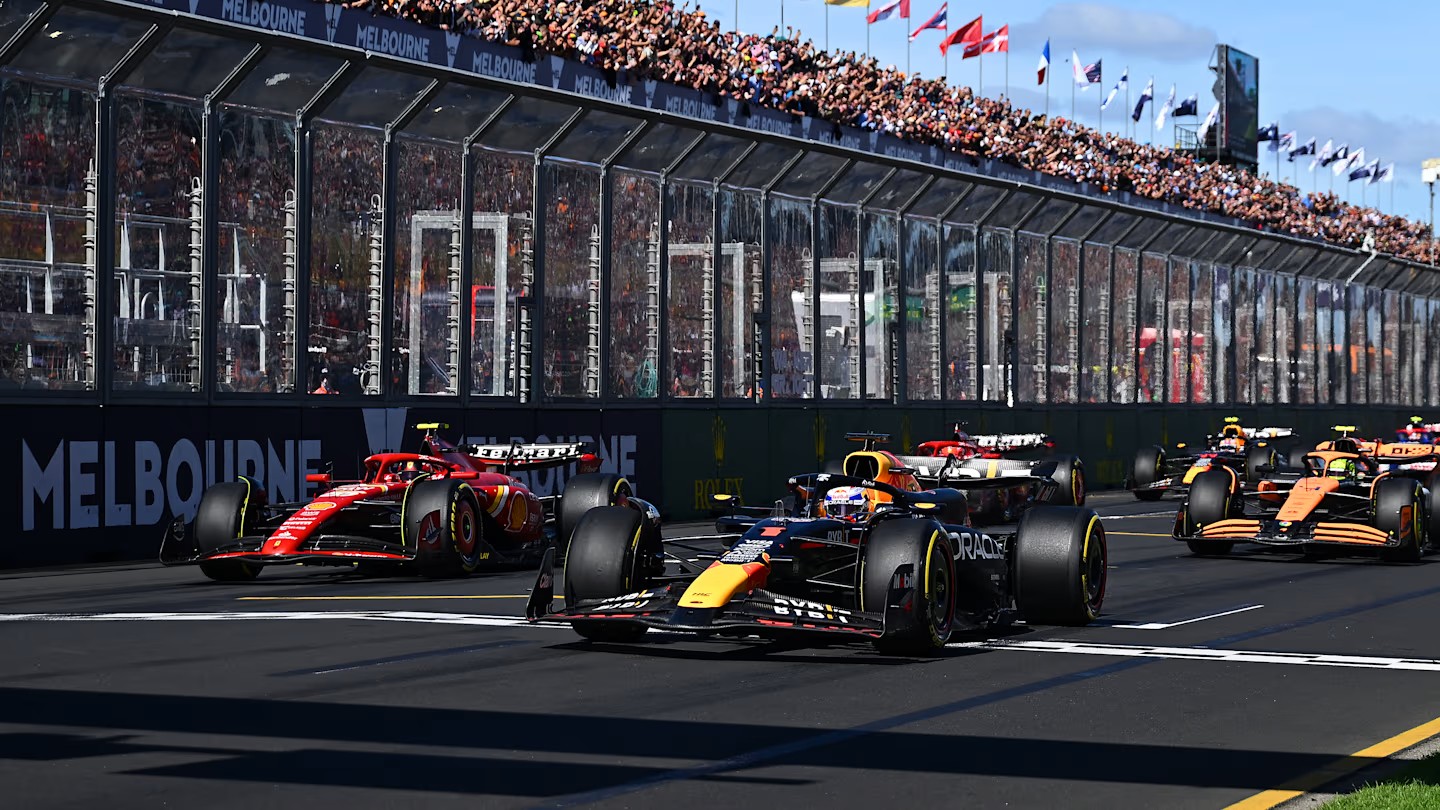 Australian Grand Prix grid