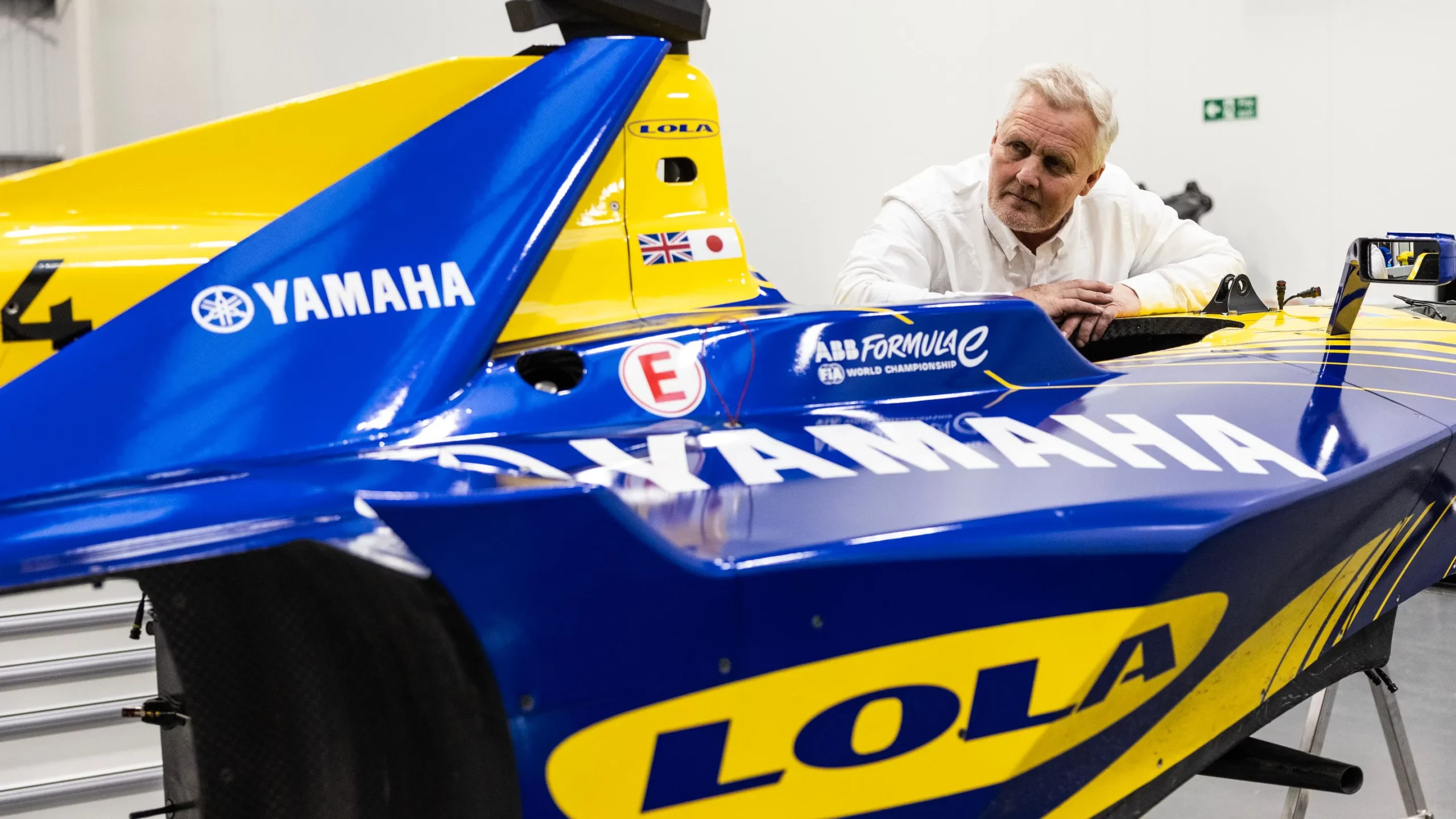 Former FIA Steward, Johnny Herbert, with Lola Cars.