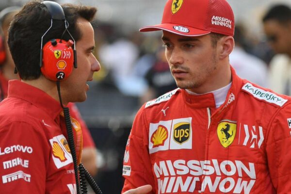 Xavier Marcos Padros with Ferrari F1 driver Charles Leclerc, and he discusses how he expects the Monegasque to fare against Lewis Hamilton.