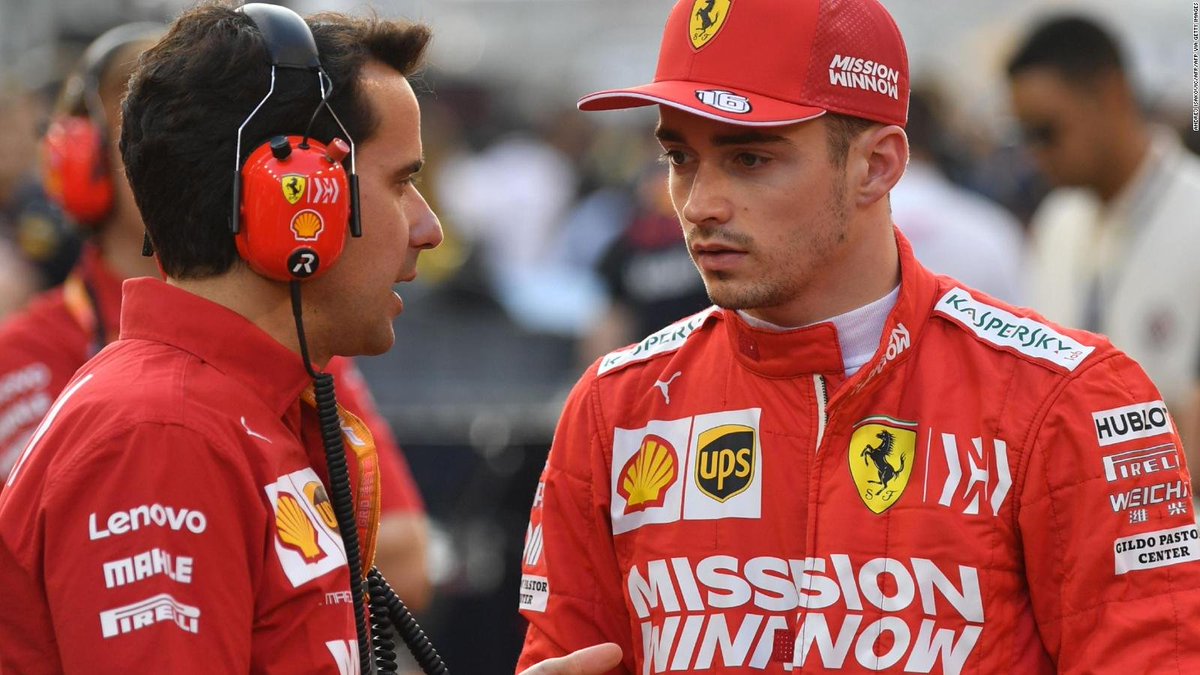 Xavier Marcos Padros with Ferrari F1 driver Charles Leclerc, and he discusses how he expects the Monegasque to fare against Lewis Hamilton.