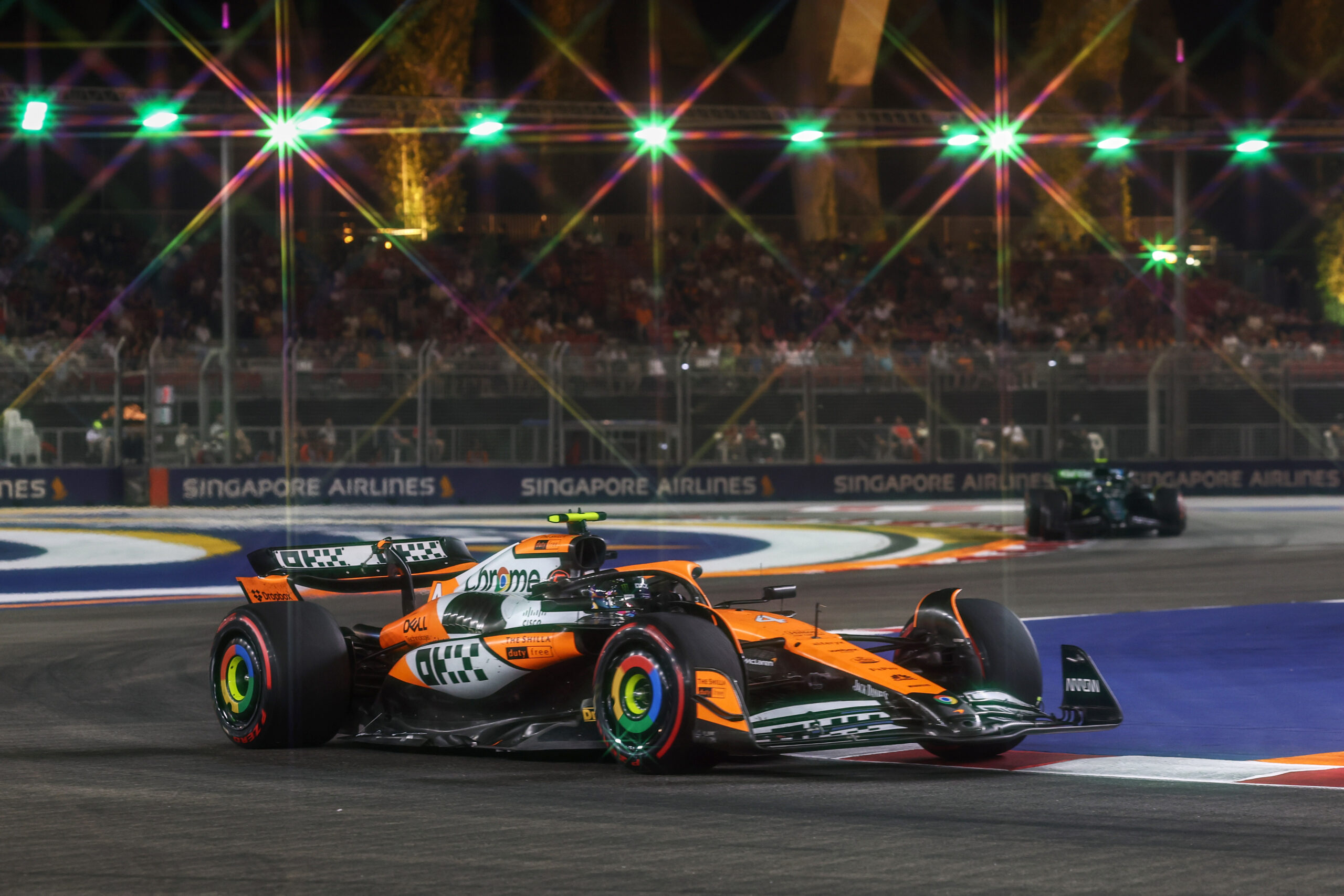 F1 | Singapore GP | FP3 | Norris sets a record lap, pulling ahead of ...