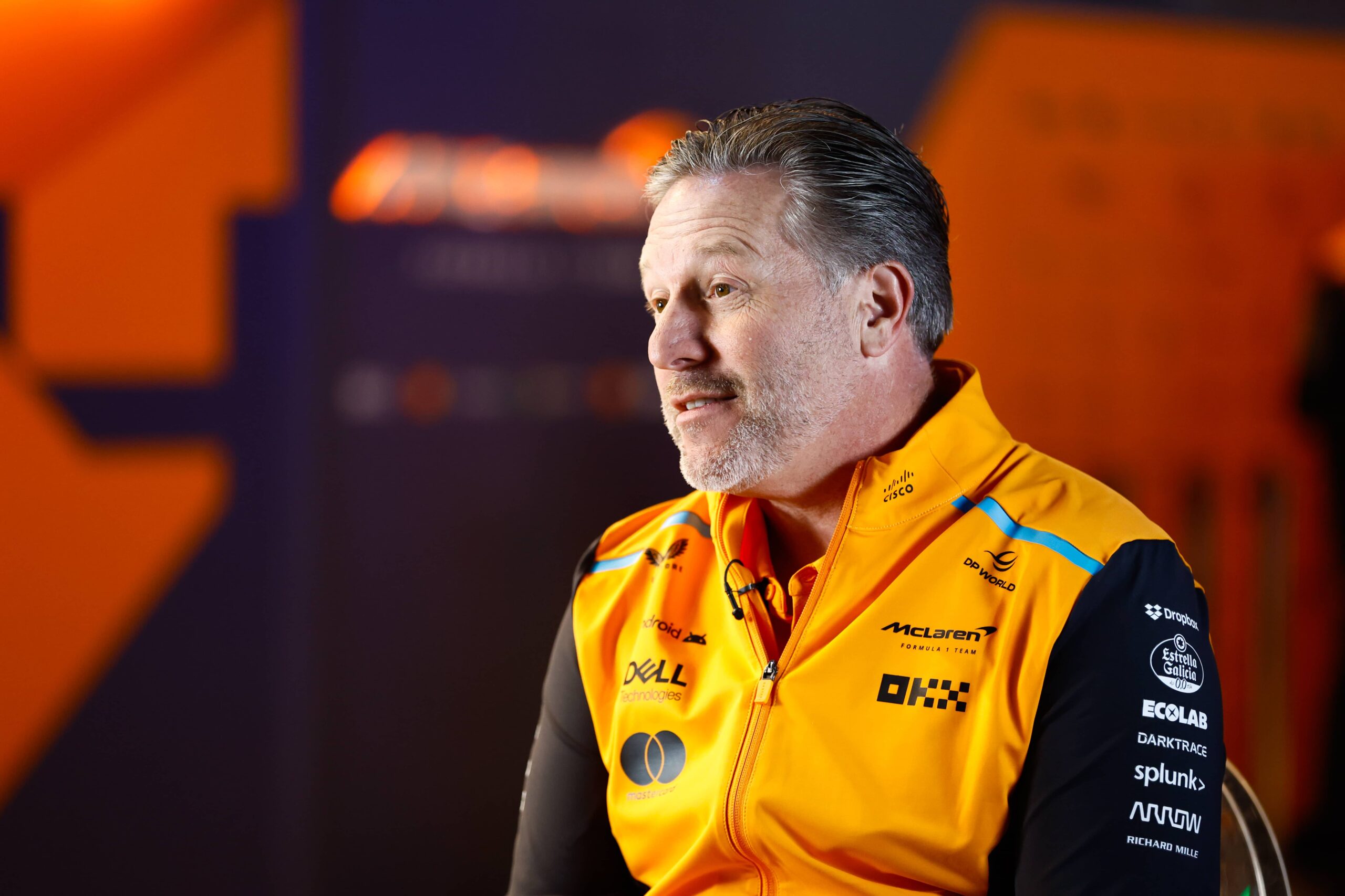 McLaren team boss Zak Brown