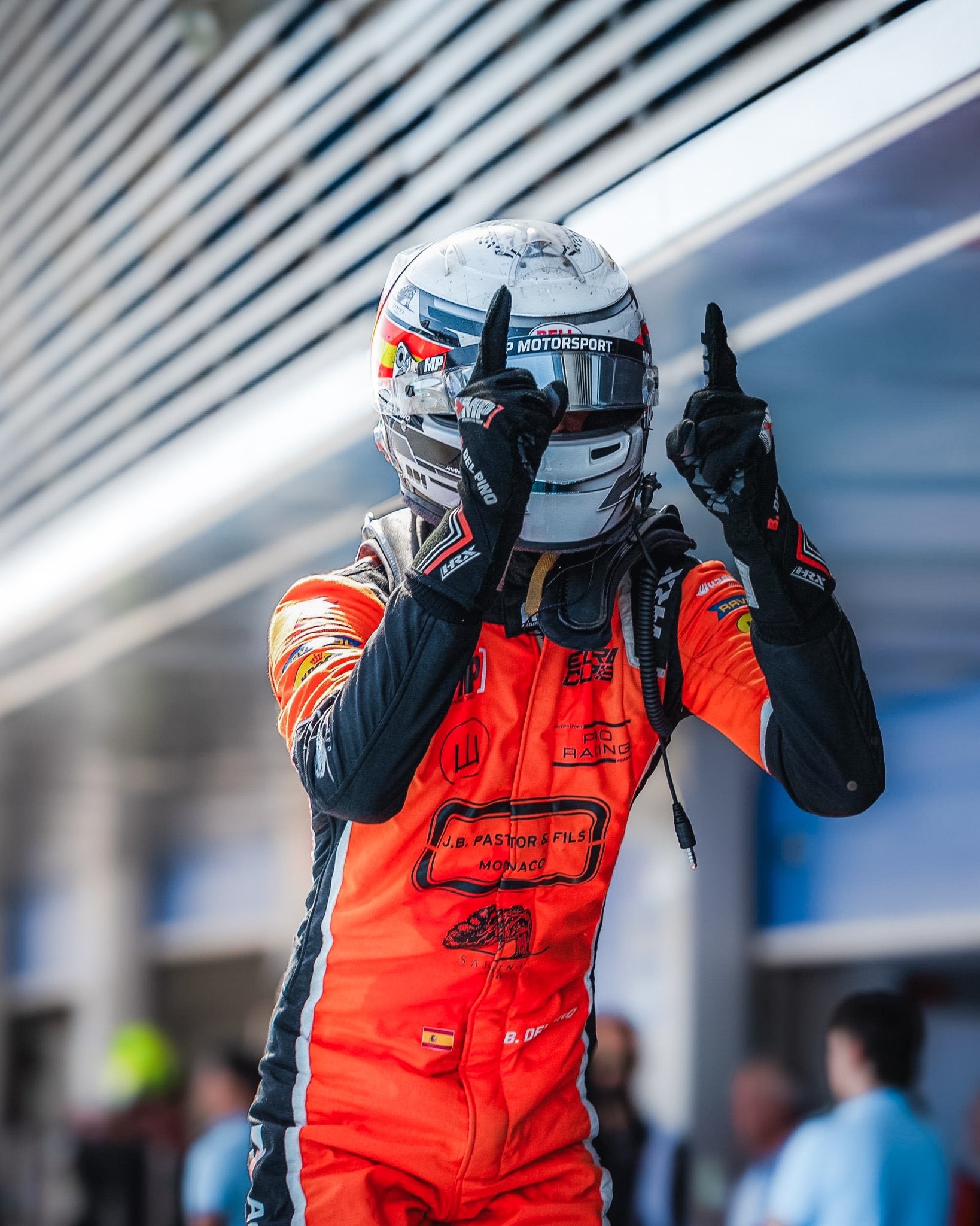 Bruno del Pino steps up to F3 for the 2025 team, continuing with MP Motorsport for a third year.