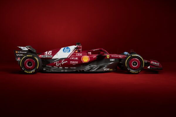 Scuderia Ferrari offers a first look at their 2025 F1 car, the SF-25