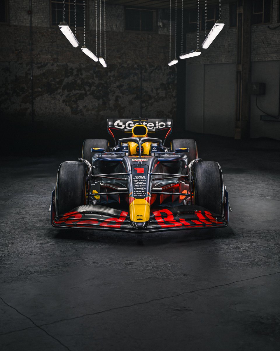 Red Bull Racing unveils RB21 livery at 2025 F1 75 Season Launch Event. Their drivers will be Max Verstappen and Liam Lawson