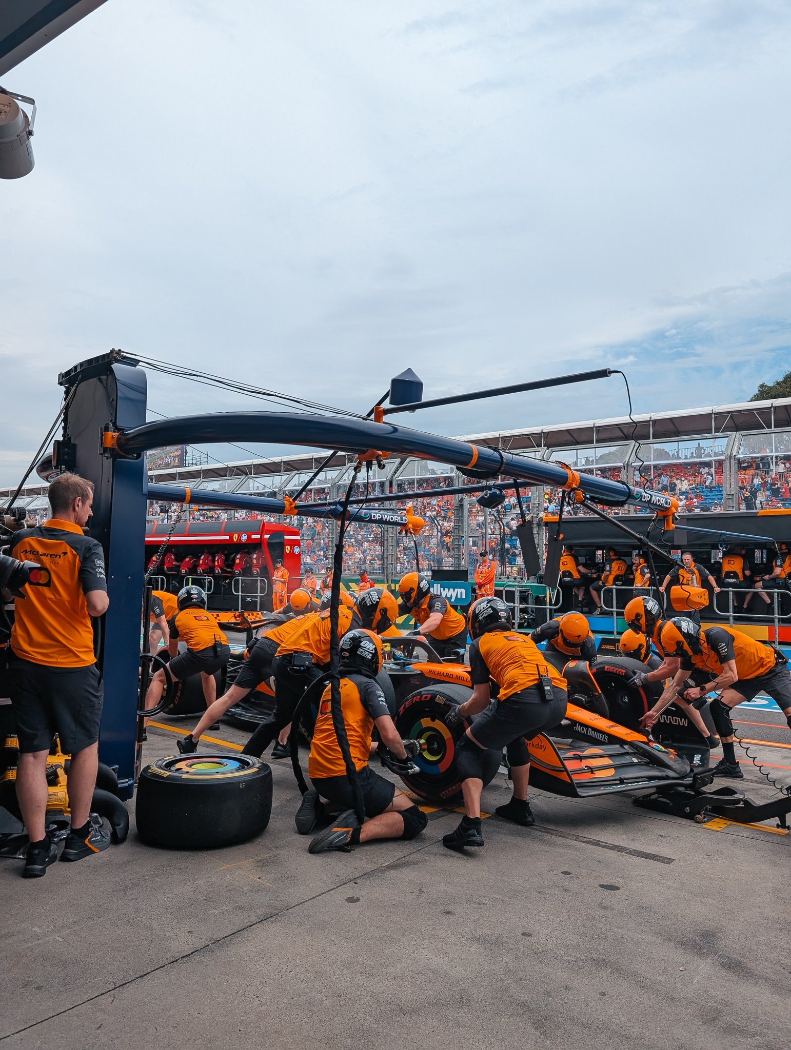 McLaren have made a superb start to the 2025 F1 season as Lando Norris and Oscar Piastri annexed the front row for Sunday's Australian GP, and Andrea Stella was very pleased post-qualifying.