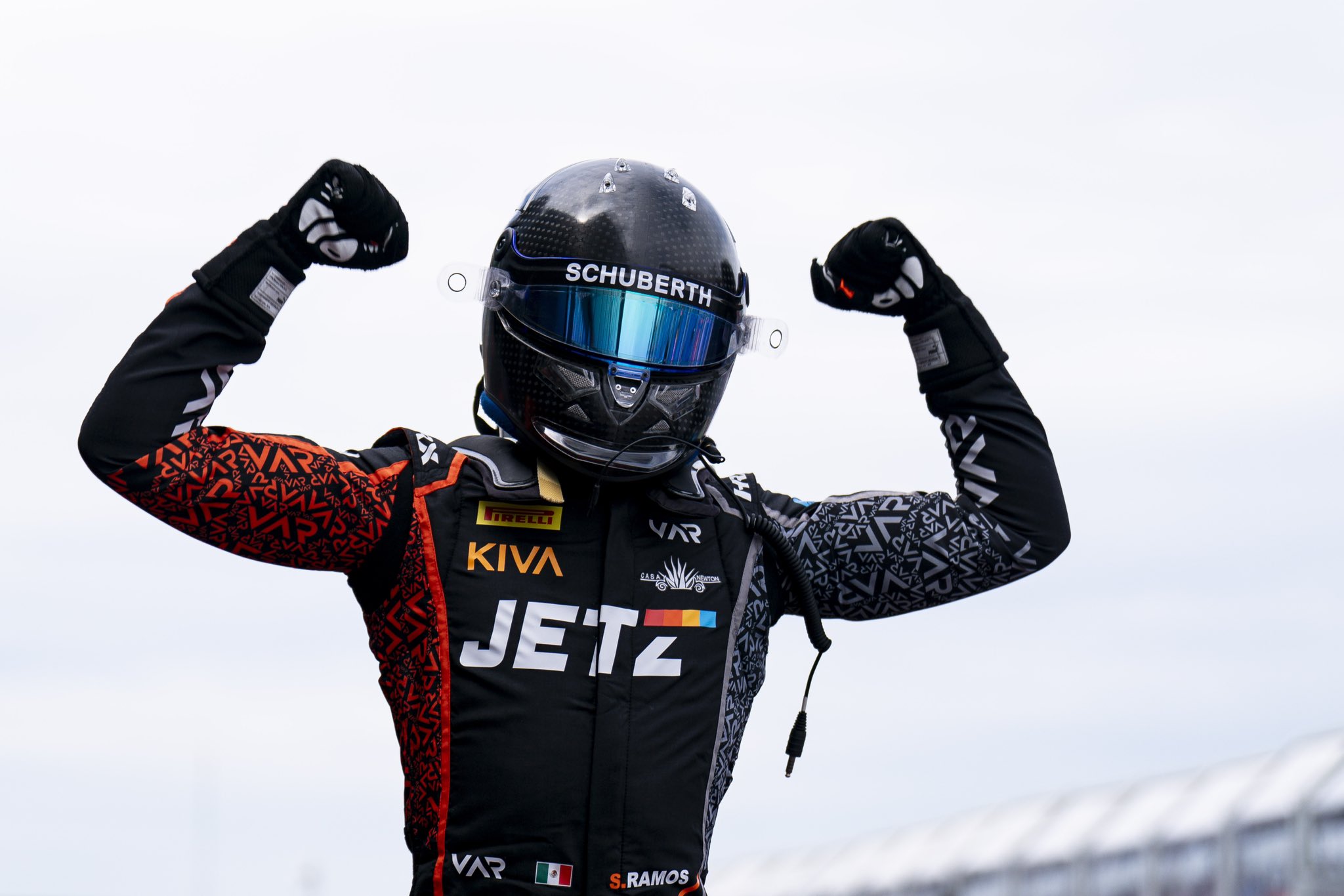 Santiago Ramos claimed his maiden F3 win in the Sprint Race in Melbourne.