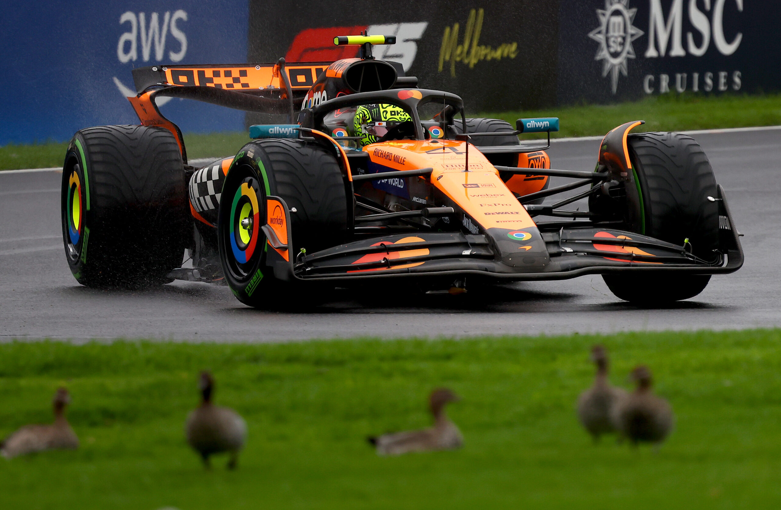 McLaren team principal Andrea Stella discussed Max Verstappen’s blistering pace in the final stages of the 2025 Australian GP, which put Lando Norris under pressure with just two laps remaining of the race.