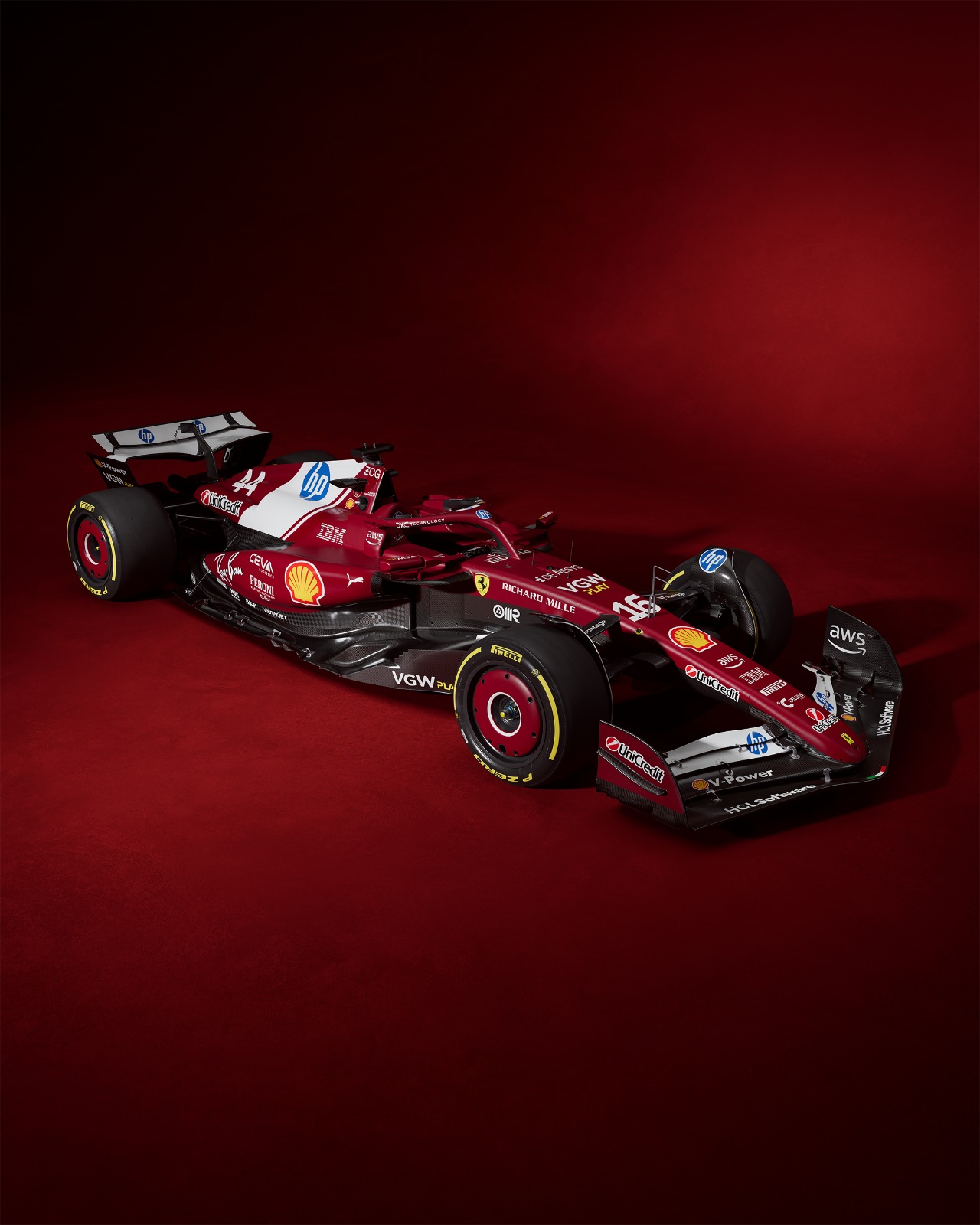 Scuderia Ferrari unveils SF-25 livery at 2025 F1 75 Season Launch Event