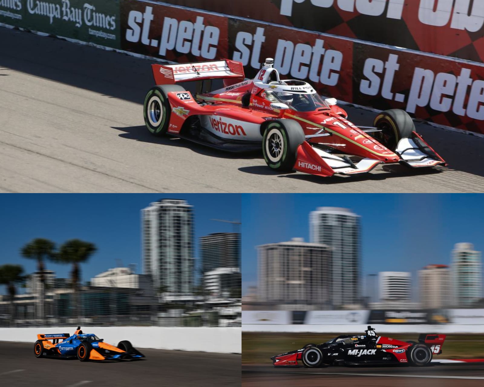 It was a bitterly disappointing start to the 2025 IndyCar season at St. Pete for Will Power, Nolan Siegel and Louis Foster. All three drivers crashed out at turn 3 on the opening lap.