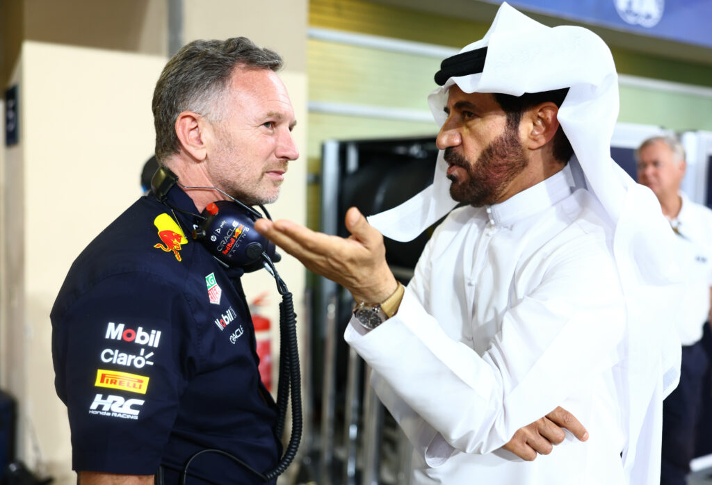 Christian Horner Mohammed Ben Sulayem