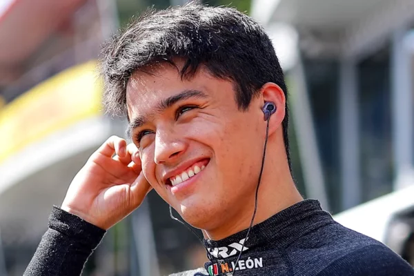 Noel León as a VAR F3 driver in 2024