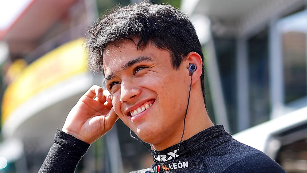 Noel León as a VAR F3 driver in 2024