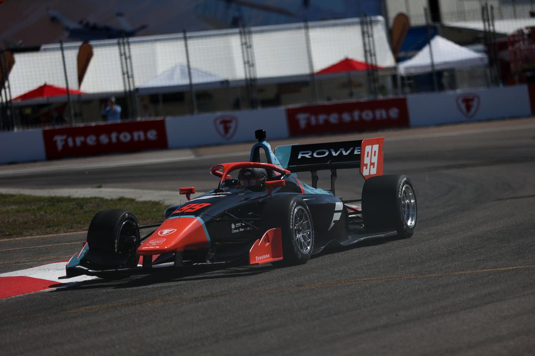 Indy NXT | FP2 | St. Pete | Rowe pips Hauger to top spot.