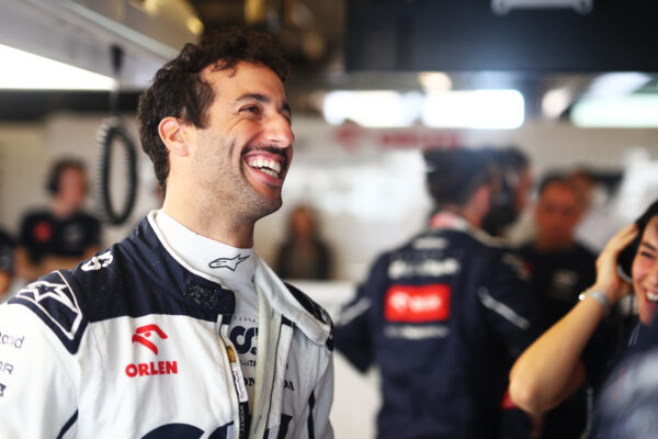 Daniel Riccardo at the Formula 1 Testing in Abu Dhabi