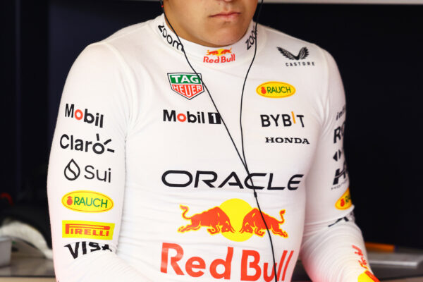 Isack Hadjar, Racing Bulls driver for 2025 season, getting his seat and radio fix during his Formula 1 Testing in Abu Dhabi