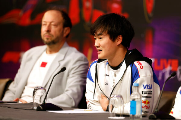 Yuki Tsunoda reflecting on Red Bull's decision to promote Liam Lawson during F175 Live.