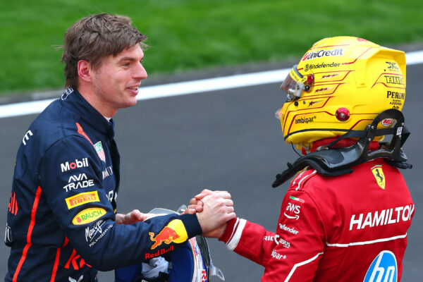 Max Verstappen finished P3 in the F1 Sprint ahead of Sunday's Chinese GP, ultimately not having the pace to properly challenge Lewis Hamilton