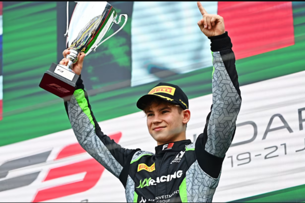 Nikita Bedrin finished the 2024 FIA F3 season 19th in the championship standings with 25 points. He earned his maiden F3 win in the sprint race in Hungary.