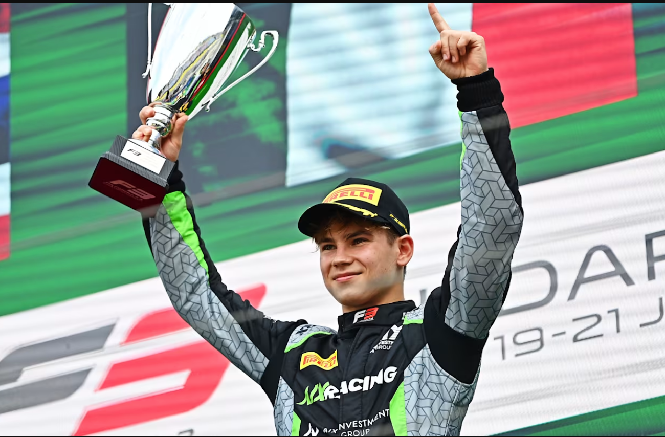 Nikita Bedrin finished the 2024 FIA F3 season 19th in the championship standings with 25 points. He earned his maiden F3 win in the sprint race in Hungary.