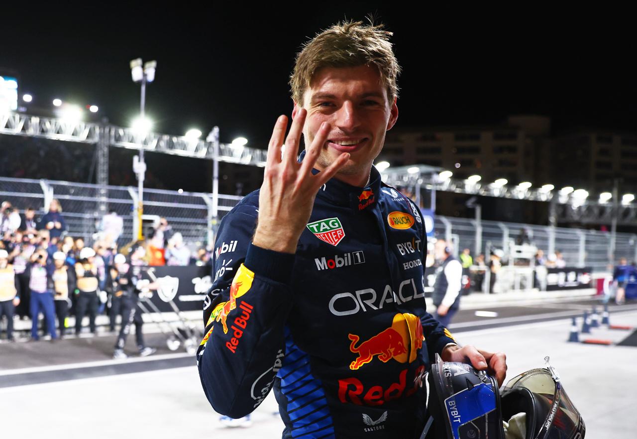 Max Verstappen 4 Time F1 Champion