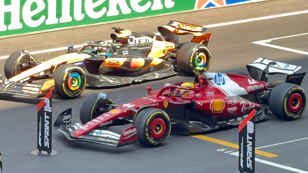 Lewis Hamilton claimed his first win with Scuderia Ferrari after a dominant showing in the 2025 Chinese GP Sprint Race