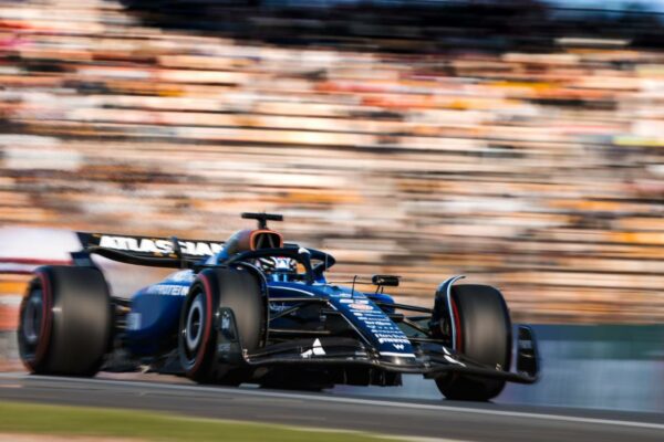 Alex Albon on track during Sprint Qualifying ahead of the 2025 Chinese Grand Prix