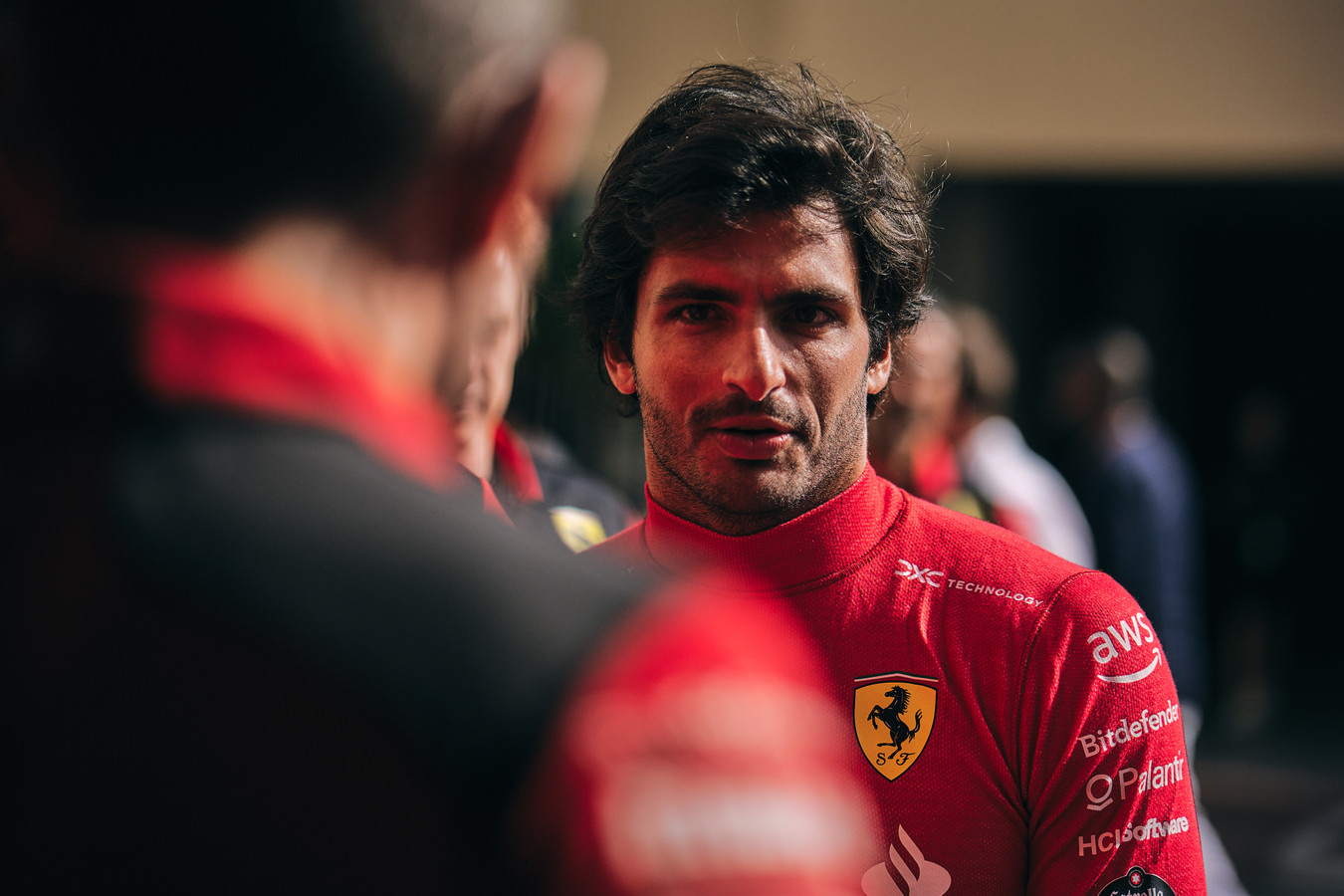 Sainz, Ferrari driver