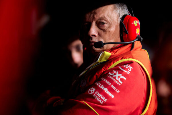 Ferrari team principal Fred Vasseur during a F1 race weekend in 2024