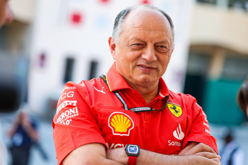 Ferrari team boss Fred Vasseur commented on the team announcing the launch date of their 2025 challenger.