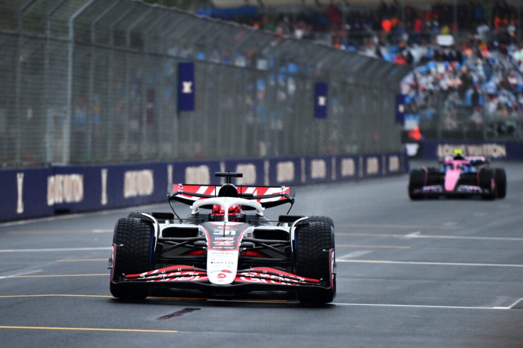 Esteban Ocon during the 2025 F1 Australian GP