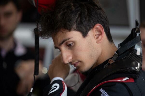 Mini preparing for the Rookie Jeddah Test