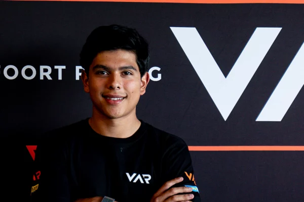 Villagomez beginning his Formula 2 journey