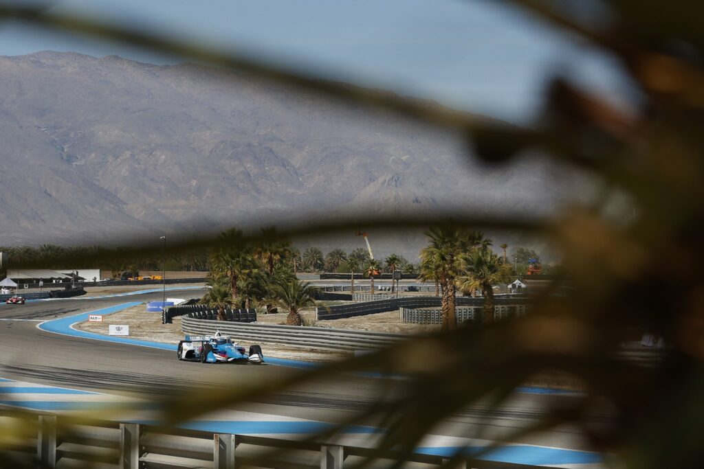 Josef Newgarden during the IndyCar Thermal Club race